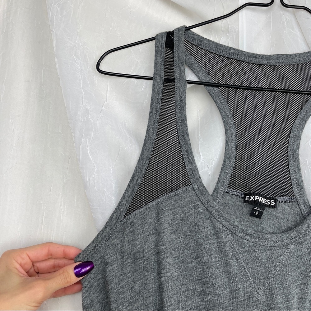 Express Mesh Racerback Trapeze Tank - Picture 3 of 10
